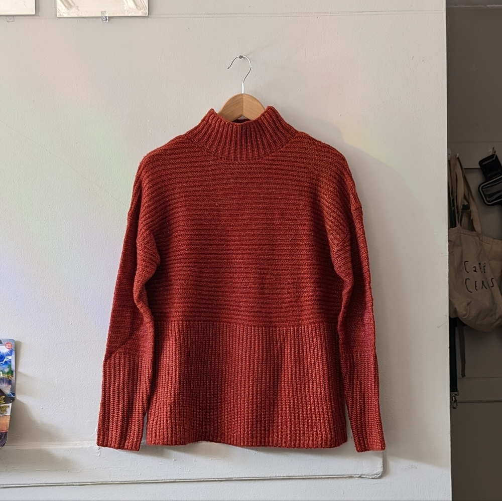 Rust Orange Knit Sweater - A New Day